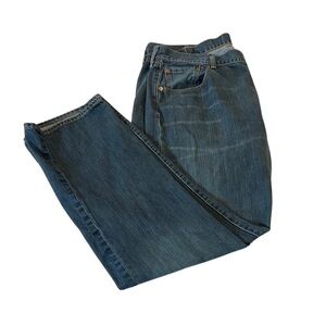 Levi's Blue Straight-Leg Jeans Classic Style